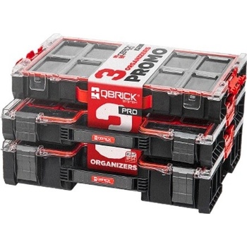 QBrick System Sada organizérů QS Pro 300 + 200 + 100 MFI pěnová vložka Z255840PG011