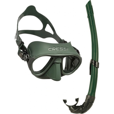 Cressi set Mask Calibro + snorkel Corsica