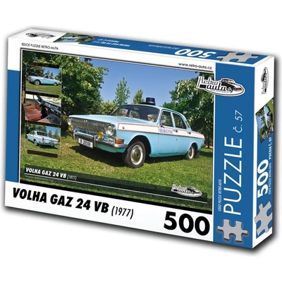 Retro cars - Puzzle Volha Gaz 24 VB (1977) - 500 piese