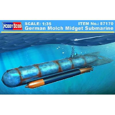Hobby Boss German Molch Midget Submarine 1:35