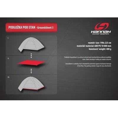 Hannah Groundsheet 3 II