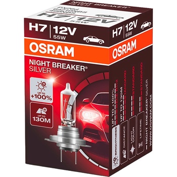 Osram Night Breaker Silver H7 PX26d 12V 55W 64210NBS