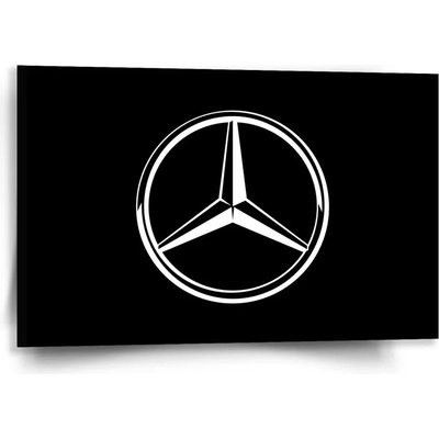 Sablio Obraz Logo 2 Čierna - 60x40 cm
