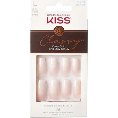 KISS Classy Nails Be-you-tiful umelé nechty Long 28 ks