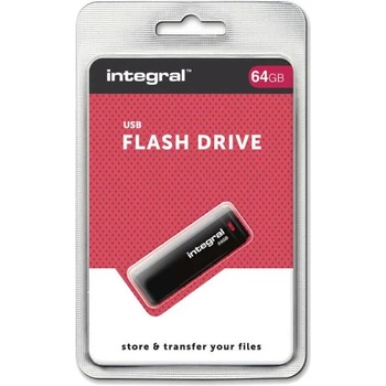 Image 1 of Integral Black 64GB USB 2.0 INFD64GBBLK
