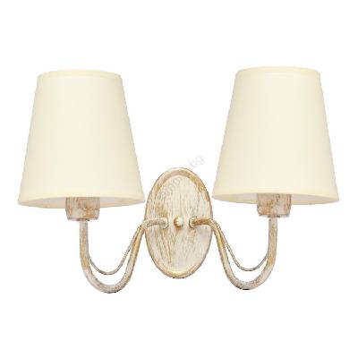 Аплик MALBO 2xE27/15W/230V бежова (HE1425)