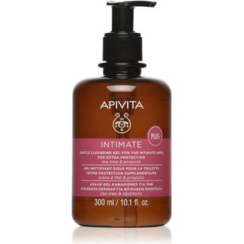 Apivita Intimate Plus Cleansing Gel нежен пенлив почистващ гел за интимна хигиена 300ml