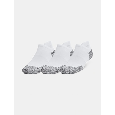 Under Armour Unisexové UA AD Run Cushion NS 3 páry Biela
