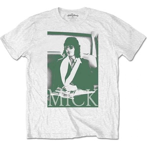 The Rolling Stones Mick Photo Version 1 White L Риза (RSTS120MW03)
