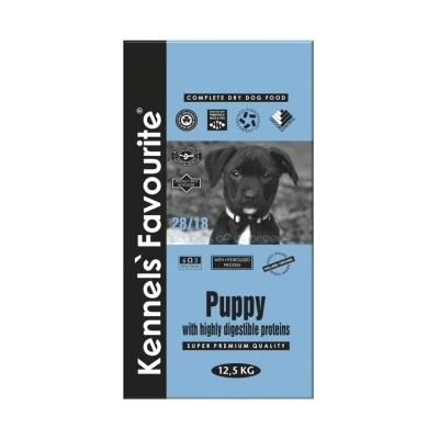 Kennels' Favourite Puppy & Junior Chicken and Rice 12,5 kg