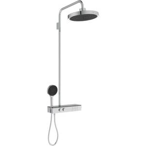 Ideal Standard Ceratherm Solos - Душ комплект с термостат, диаметър 33 см, 3 струи, с LED осветление, хром A7883AA (A7883AA)