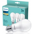 Žárovky Philips žárovka LED klasik, 13W, E27, teplá bílá, 3ks
