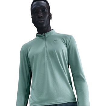 Nike Мъжко горнище с цип Nike Half Zip Core Long Sleeve Running Top Mens - Cannon