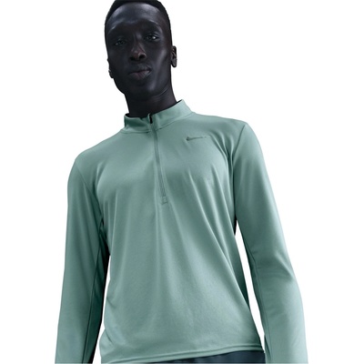 Nike Мъжко горнище с цип Nike Half Zip Core Long Sleeve Running Top Mens - Cannon