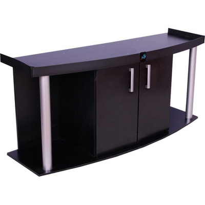Diversa stolek Comfort vypouklý černá 160 x 60 x 67 cm