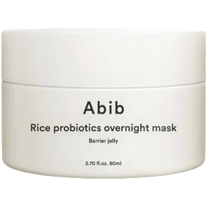 Abib Rice Probiotics Overnight Mask Barrier Jelly Нощна маска-желе за лице 80 ml