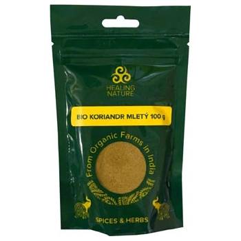 Healing Nature Koriandr plod mletý Bio Healihg Natute 100 g
