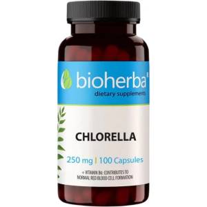 Bioherba Chlorella 250 mg [100 капсули]