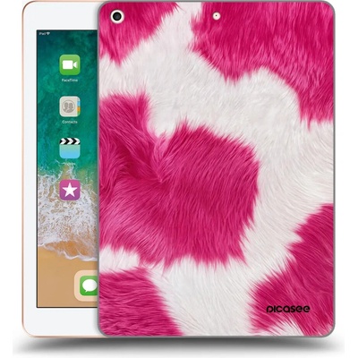 Picasee silikónový prehľadný obal pre Apple iPad 9.7" 2018 6. gen Pink Moo