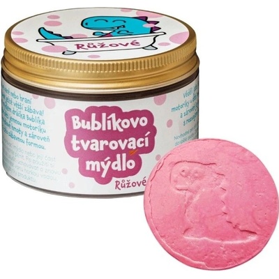 PURE HARMONY Bublíkovo tvarovací mýdlo růžové 100 g – Zboží Dáma