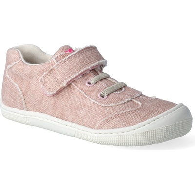 KOEL4kids Barefoot tenisky Bernardinho canvas pink