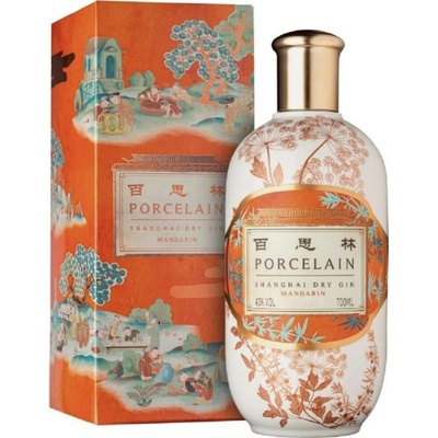 Porcelain Mandarin Gin 43% 0,7 l (karton)
