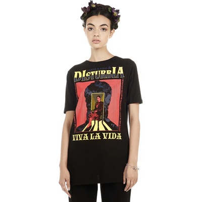DISTURBIA тениска хардкор дамски - Фрида Дриймс - disturbia - fkdm02