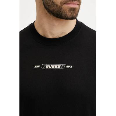 Guess Памучна тениска Guess CHASTE в черно с принт Z5GI08 I3Z14 (Z5GI08.I3Z14)