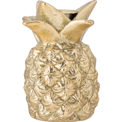 Bloomingville Свещник за класическа свещ Aiea ананас злато (82061296)
