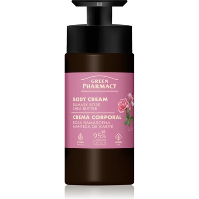 Green Pharmacy Damask Rose & Shea Butter крем за тяло 739ml