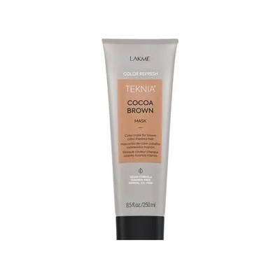 Lakmé Teknia Color Refresh Cocoa Brown Mask подхранваща маска с цветни пигменти за кафява коса 250 ml