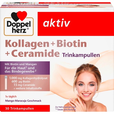 Doppelherz Колаген + биотин + серамиди - 30 ампули