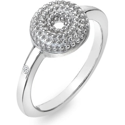 Hot Diamonds Krásny strieborný prsteň s diamantom Forever DR246