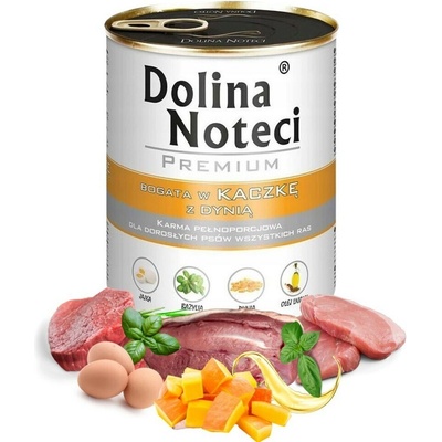 Dolina Noteci Premium kačica a tekvica 800 g