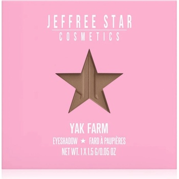 Jeffree Star Cosmetics Artistry Single Eyeshadow očné tiene Yak Farm 1,5 g