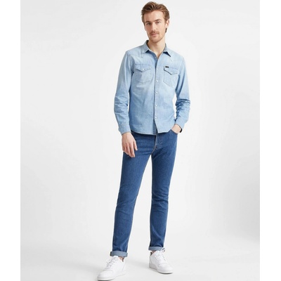 Lee pánské kalhoty Rider slim MID STONE