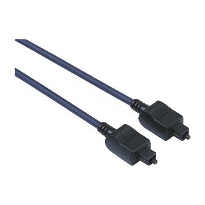 Оптичен кабел HAMA 205131, ODT Toslink plug - ODT Toslink plug, 1.5 m, Черен (HAMA-205131)