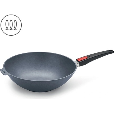 Woll Titánová panvica Wok na indukciu s odnímateľnou rukoväťou Diamond Lite 32 cm