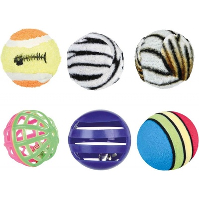TRIXIE Hračka TRIXIE míčky 6ks