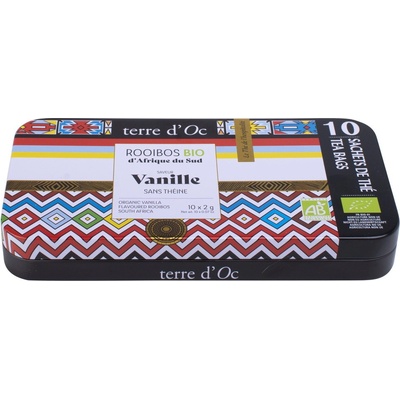 Terre d'Oc Vanille BIO Rooibos čaj 10 čajových sáčků