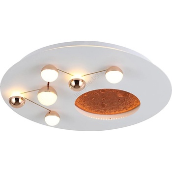 ASIR GROUP Led таванно осветително тяло mars led/48w/230v 3000k бяло (as2832)