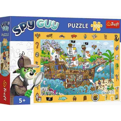 TREFL s hledáním obrázků Spy Guy Pirátská loď 100 dílků