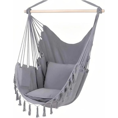 2Kids Toys Висящ люлеещ се стол сив