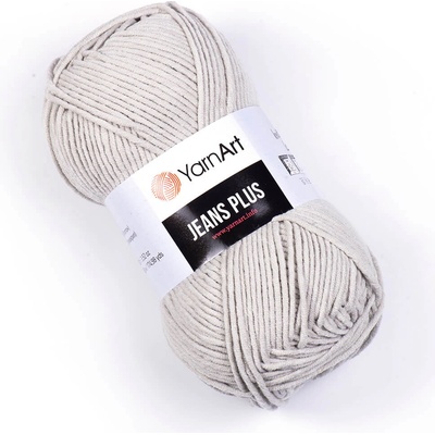 Yarn Art Jeans Plus 49 světle šedá