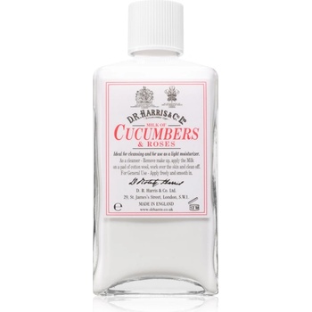 D. R. Harris Milk of Cucumber and Roses хидратиращо почистващо мляко 100ml