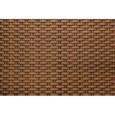 Zahradní zástěna na plot/balkon 110 cm, světle hnědá