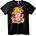 NOONEBRAND Тениска Goku Супер Сайян комикс крал - XL, White