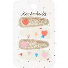 Rockahula Kids Sponky do vlasov Rainbow Hearts Fabric