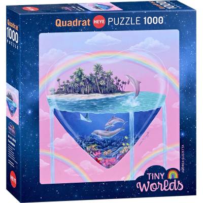 Heye Квадратен пъзел Heye от 1000 части - Делфините (30103)