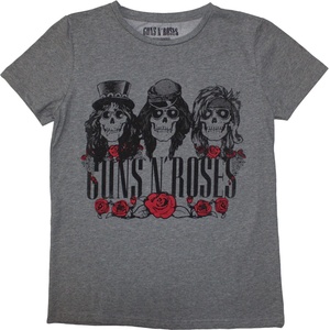 Guns N' Roses Hell Group Grey S Дамски Риза (GNRTS156LG01)